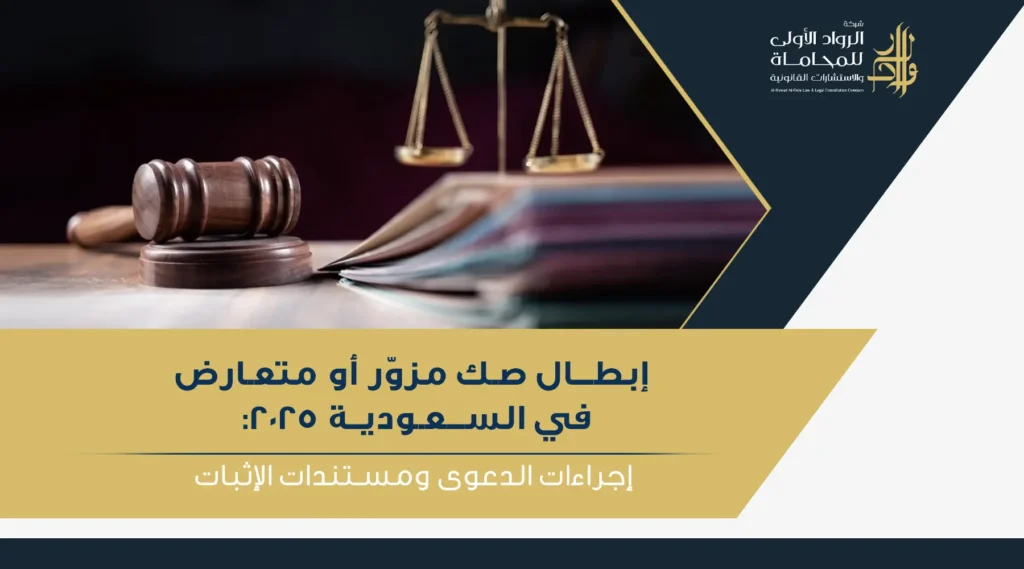 خريطة طريق عملية توضح كيفية إبطال صك مزور أو متعارض في السعودية